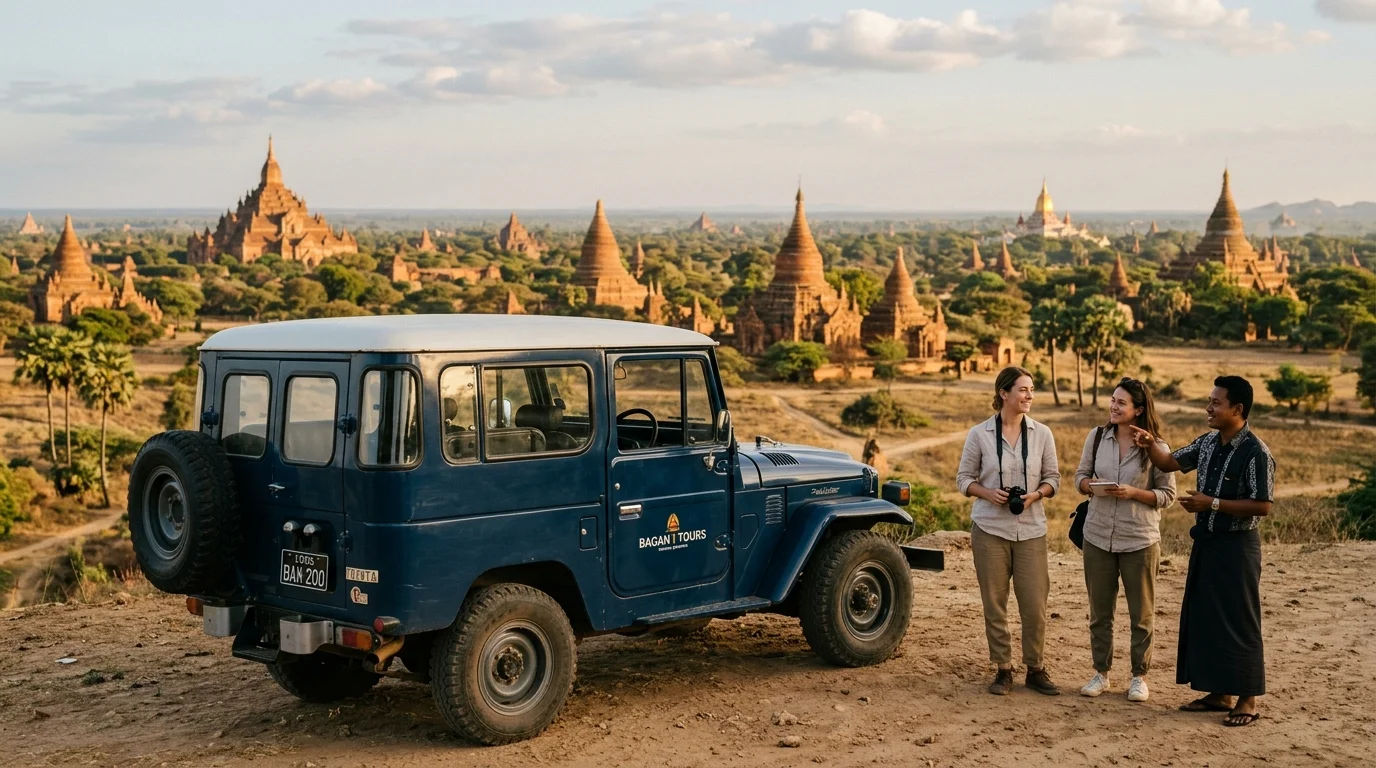 Cruising in Comfort: The Perks of Exploring Bagan by Private Car