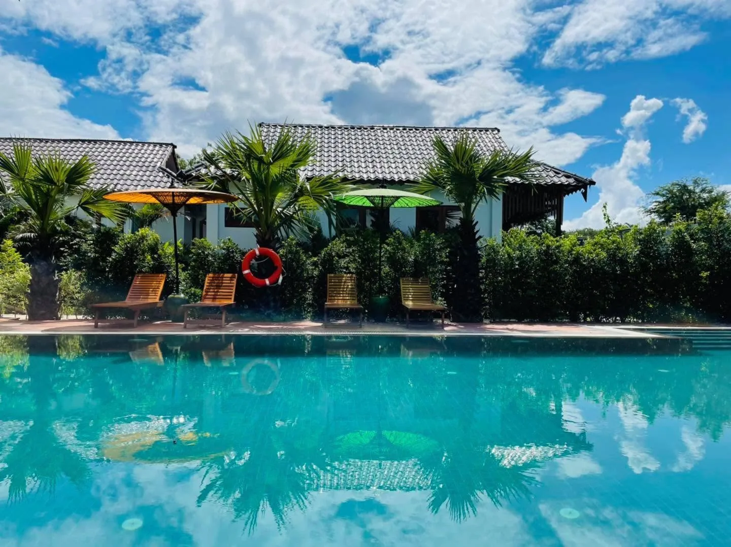 Swimming pool view